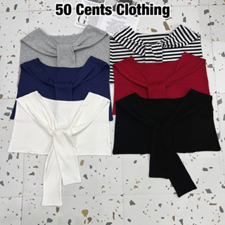 Khăn Choàng Thuỷ Thủ Nữ Mix Đồ Hàng 2 Lớp Phong Cách Korea Nhiều Màu (50 Cents Clothing) #khan