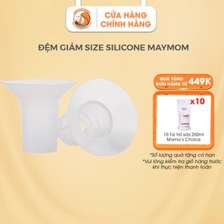 Đệm giảm size phễu silicone maymom, trợ phễu hạ size cho máy hút sữa