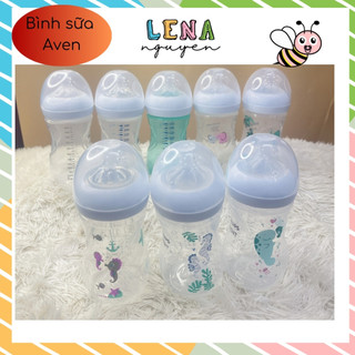 BÌNH SỮA  AVENT NATURAL chống sặc 125/260/330ML phù hợp cho trẻ sơ sinh rèn sữa cho bé hiệu quả Bình EVEN bản mới bản cũ