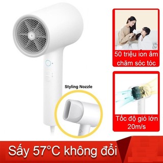 Máy sấy tóc mijia h300 cmj01zhm 1600w - máy sấy tóc tạo ion âm nhanh khô bảo vệ tóc