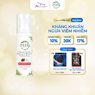 Xịt Phụ Khoa Việt Quất Plus HH 50ml Mát Lạnh Hương Thơm Dịu Nhẹ, Diệt Khuẩn Bảo Vệ Và Khử Mùi Hôi Khó Chịu Suốt 24h