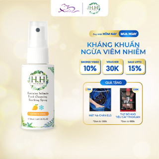 Xịt Phụ Khoa HH 50ml Chiết Xuất Thảo Mộc, Kháng Khuẩn Ngăn Mùi Hiệu Quả, Hương Thơm Dịu Nhẹ Dễ Chịu, Chai cầm tiện lợi