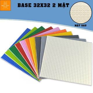 Đồ chơi lắp ráp swat army, mô hình lắp ghép - Base tấm nền 32x32 2 mặt, đường phố (MFA LEGO STORE)