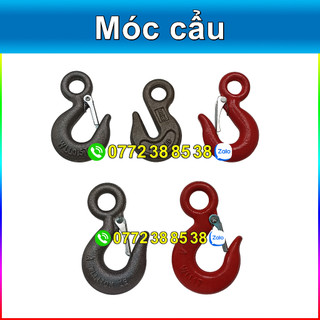 Móc cẩu - móc cẩu cáp (móc treo, có khóa và không khóa)