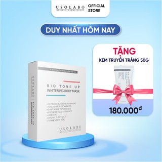 Kem ủ trắng body USOLAB - Giúp làm trắng da toàn thân, chống nắng bật tone ngay lần đầu sử dụng 100g - MILAB