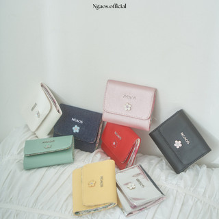 Ví đựng thẻ tiện dụng bông mini wallet - ngaos