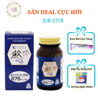 Viên uống sụn vi cá mập fine japan, nội địa nhật bản, tăng cường tái tạo sụn khớp hộp 520 viên