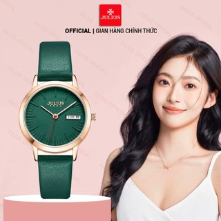 Đồng hồ nữ julius ja-1375 dây da