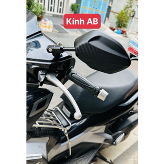 Kính xoay 360 độ, Gương xoay 360 mẫu  AB gương gập kính xoay 360 độ xe máy AB Sirius Dream Wave Vario