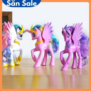 Bộ 03 Thiên Thần Ngựa Pony 14cm Xinh Đẹp (Có Set 05 Ngựa)