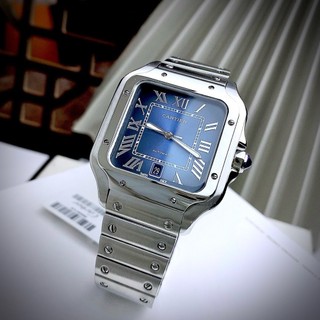 C A R T I E R SANTOS Dial Blue