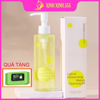  Nước tẩy trang BLUEPRESS da dầu nhạy cảm làm tươi mát dưỡng ẩm giữ ẩm làm sạch sâu mắt lông mi mặt môi 300ML. 