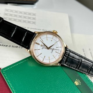 Rolex Cellini King Gold đỉnh chóp máy 3132 automatic Tần số giao động 23800vph máy eta 324 Thuỵ Sỹ