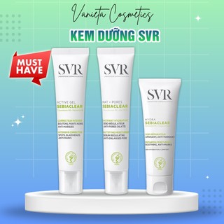 Kem dưỡng svr mat pores - active gel - hydra sebia cho da dầu mụn 40ml