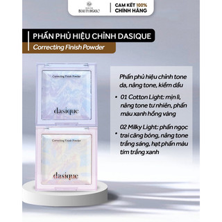 Phấn phủ hiệu chỉnh tone da dasique correcting finish powder