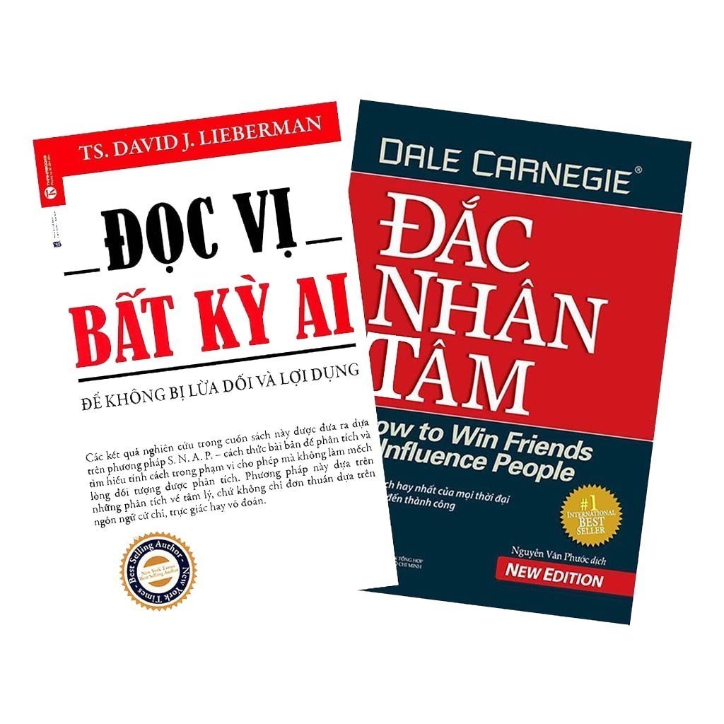Combo Đắc nhân tâm + Đọc vị bất kỳ ai
