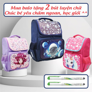 Balo chống gù Thiên Long , balo học sinh tiểu học, balo chống gù cho bé cấp 1 Thiên Long