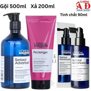 [L'OREAL] BỘ DẦU GỘI XẢ TINH CHẤT LOREAL SERIOXYL SCALP ADVANCED GIẢM RỤNG LÀM DÀY MỌC TÓC