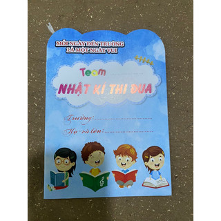 sổ nhật ký thi đua, sổ khen thưởng (10q tặng 1tấm sticker A4)