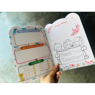 sổ nhật ký thi đua, sổ khen thưởng (10q tặng 1tấm sticker A4)