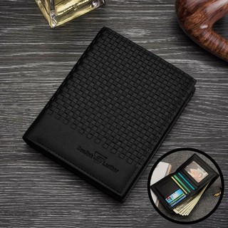 Ví nam đẹp kiểu đứng Bosumy D730 full hộp da PU cao cấp thiết kế nhỏ gọn lịch lãm
