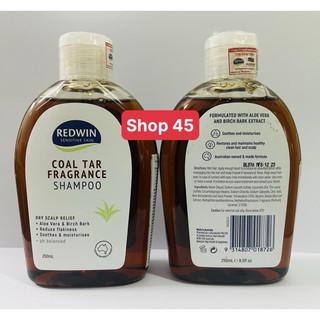 [Hàng chính hãng] Dầu Gội Ngăn ngừa Gàu, Kiểm Soát Bã Nhờn REDWIN COAL TAR Fragrance Shampoo 250ml