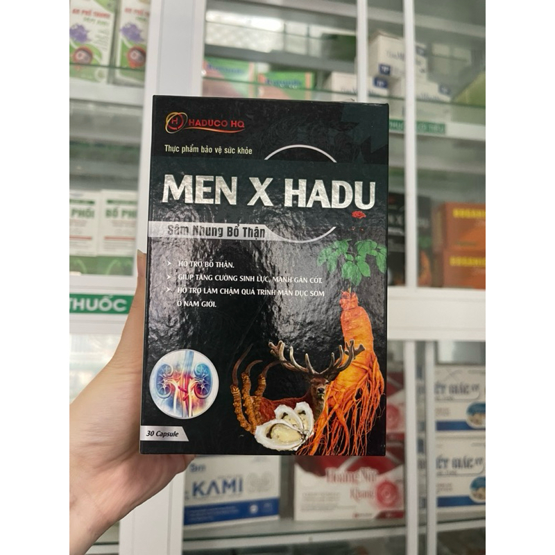 MEN X HADU Sâm Nhung Bổ Thận