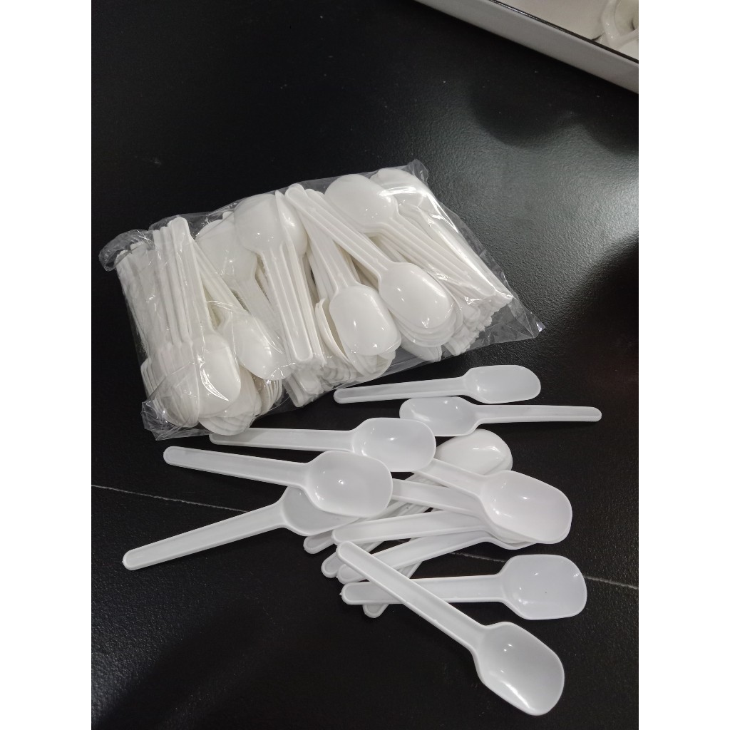 Set 100 Thìa ăn sữa chua, kem, bánh,… dùng một lần