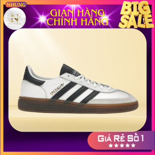 Giày adidas handball spezial authentic. giày sneaker spezial trắng đen nam nữ.
