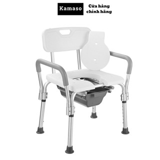 Ghế tắm kiêm bô cho người già chống trượt đă năng , Ghế bô đi vệ sinh cho người ốm Bảo hành 5 năm