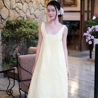 Đầm Maxi Sát Nách Trẻ Trung - EDINI - D1648