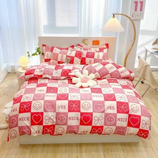 Bộ chăn ga gối cotton poly set vỏ 4 món