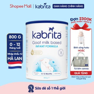 Sữa dê kabrita số 1 cho trẻ- lon 800g
