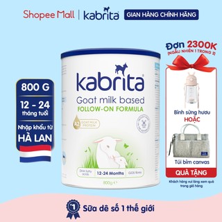 Sữa dê kabrita hà lan số 2 cho bé - lon 800g
