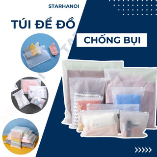 Túi để đồ chống bụi du lịch chống nước ẩm mốc - túi zip đựng giày quần áo