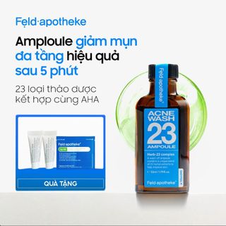 Peel giảm mụn đa tầng Acne Wash 23 Ampoule Feld Apotheke 53ml