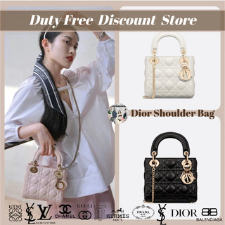 💼dior mini lady túi nữ/túi messenger/túi đeo vai/túi dây xích/sản phẩm giảm giá miễn thuế m0505o