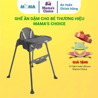Ghế ăn dặm, bàn ăn dặm cho bé thương hiệu Mama’s Choice kèm mặt bàn, chân ghế kim loại chắc chắn và an toàn