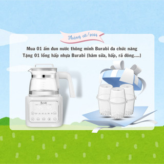 [ MUA 1 TẶNG 1 ] Ấm đun nước Burabi chính hãng