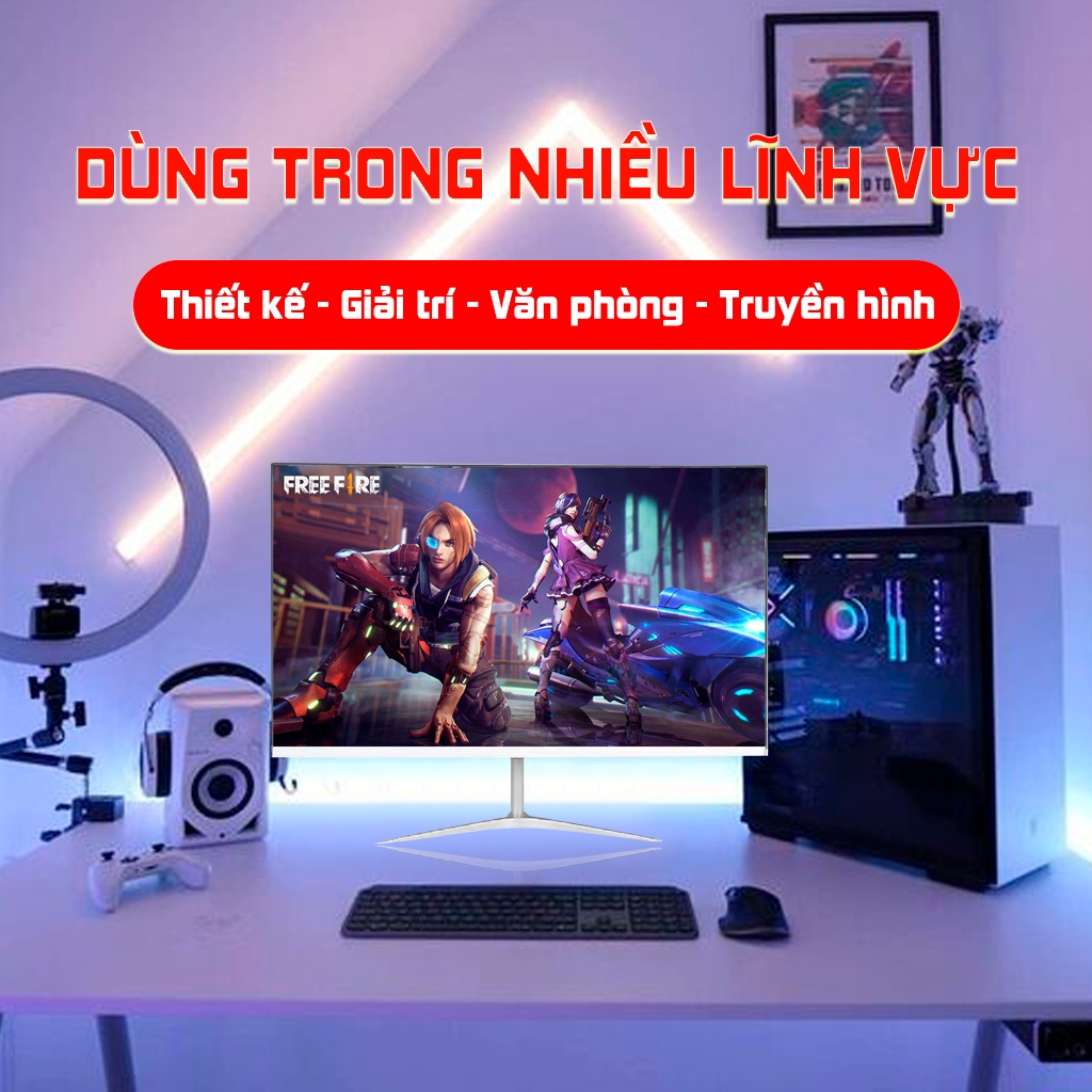 Màn hình máy tính văn phòng 22-24 Inch, mới 100% đập hộp bảo hành 12 tháng, mà full HD 1080 Tấm nền IPS tần số quét 75HZ | BigBuy360 - bigbuy360.vn