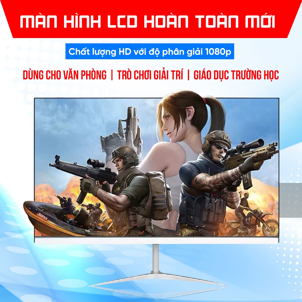 75HZ Màn hình máy tính PC 22-24 Inch, mới - 100% Full Box, bảo hành 12 tháng, Full HD 1080 Tấm nền IPS Tần số quét | BigBuy360 - bigbuy360.vn