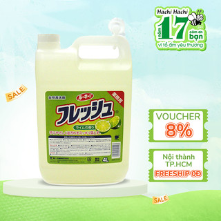 Nước rửa chén Wai Rookie V 4L - Hachi Hachi Japan Shop