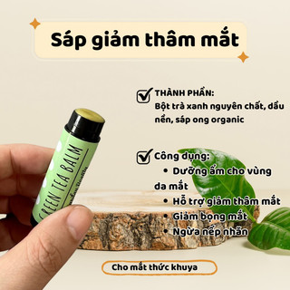 Sáp trà xanh dưỡng mắt