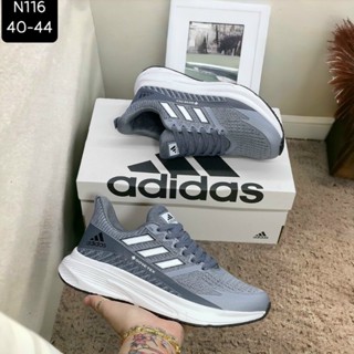 Giày chạy bộ nam Adidass siêu nhẹ, giày bóng chuyền, cầu lông đế chống trơn trượt Ms 116