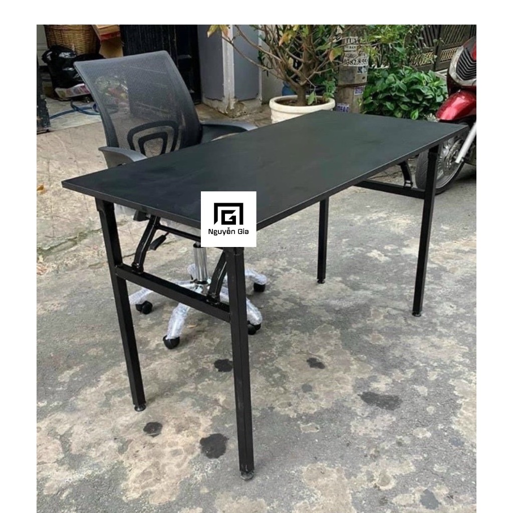 [ HỎA TỐC HCM] combo bàn làm việc xếp gọn 1m2 và ghế w1 chắc chắn tiết kiệm diện tích | BigBuy360 - bigbuy360.vn