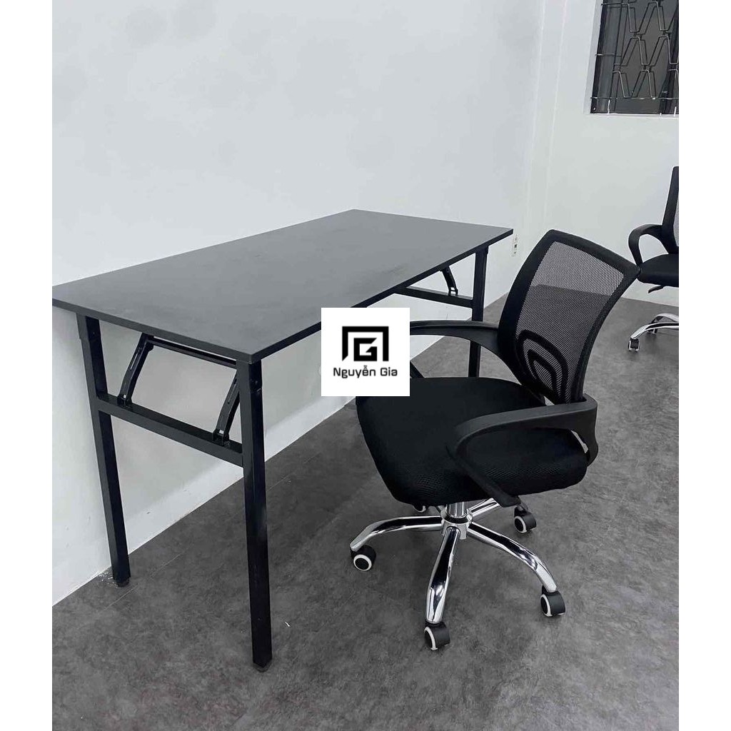 [ HỎA TỐC HCM] combo bàn làm việc xếp gọn 1m2 và ghế w1 chắc chắn tiết kiệm diện tích | BigBuy360 - bigbuy360.vn