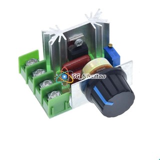 Bộ điều chỉnh độ sáng LED 2000W Bộ điều chỉnh điện áp 220V Bộ điều khiển tốc độ 2000W chỉnh lưu SCR