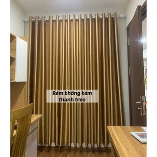 [𝐅𝐑𝐄𝐄𝐒𝐇𝐈𝐏] Rèm cửa, màn cửa màu VÀNG chống nắng, cản sáng cực tốt (Có may theo kích thước cửa)