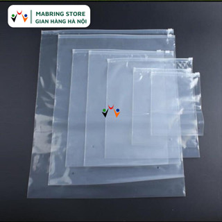  1KG Túi zip PE có khoá kéo MABRING Túi khoá zip kéo miệng loại dày dai đựng thực phẩm đồ sơ sinh tiện lợi 