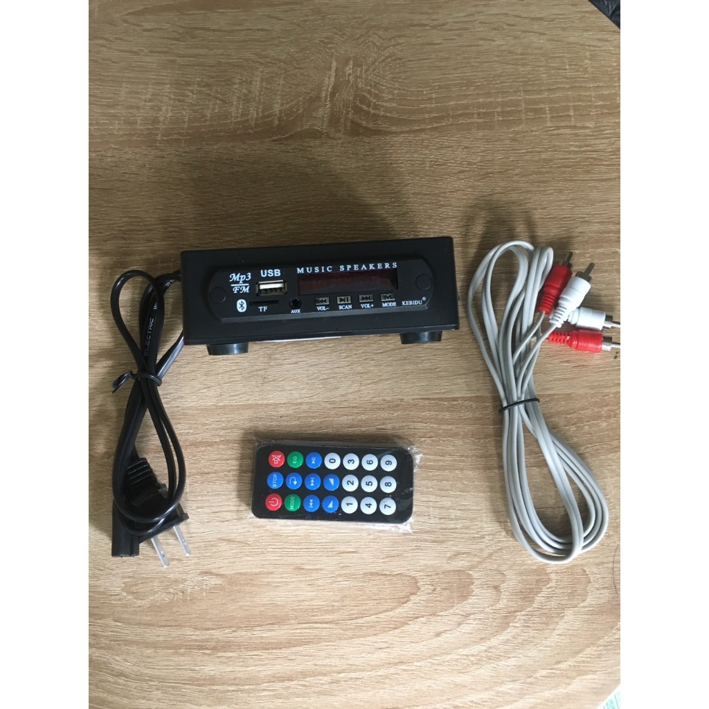 Bộ thu sóng âm thanh Bluetooth giúp chuyển amply thường thành amply Bluetooth, loa vi tính thường th